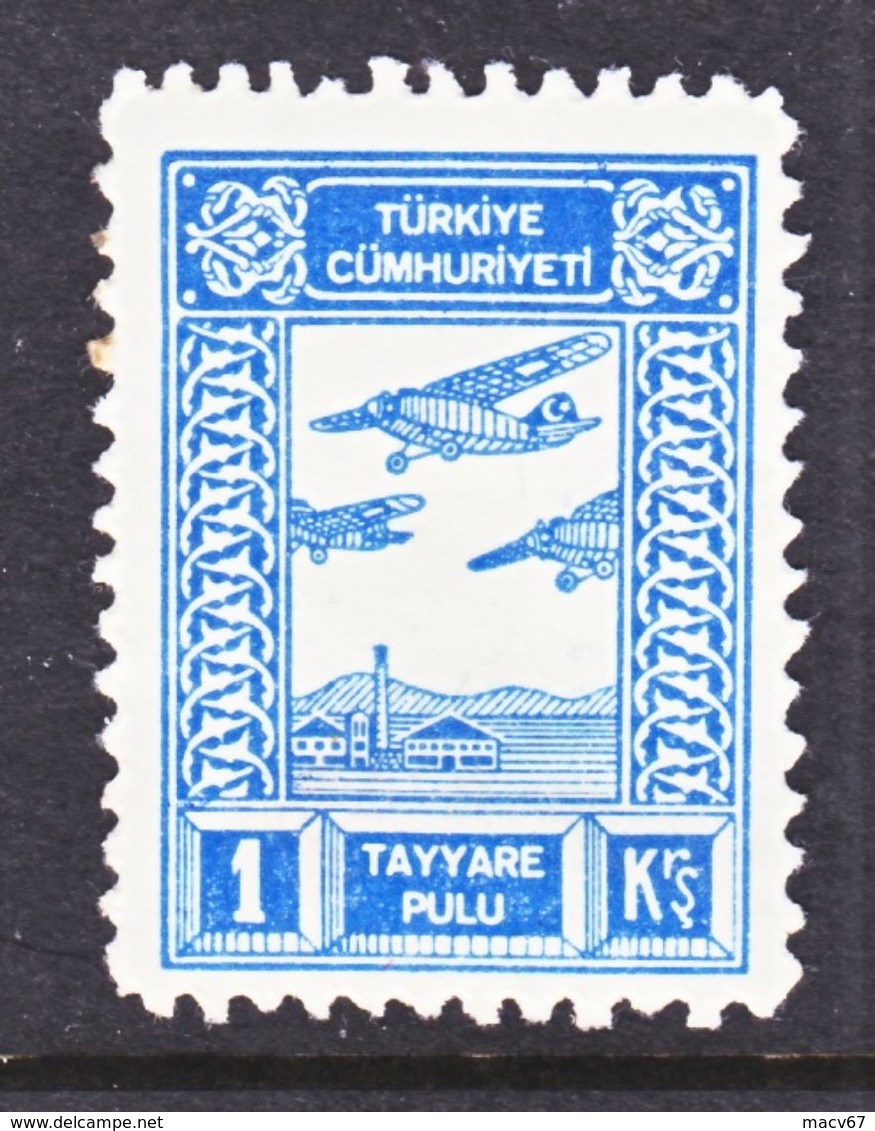 TURKEY  CB 1  **  PRIVATE  AIR  LABEL - Airmail