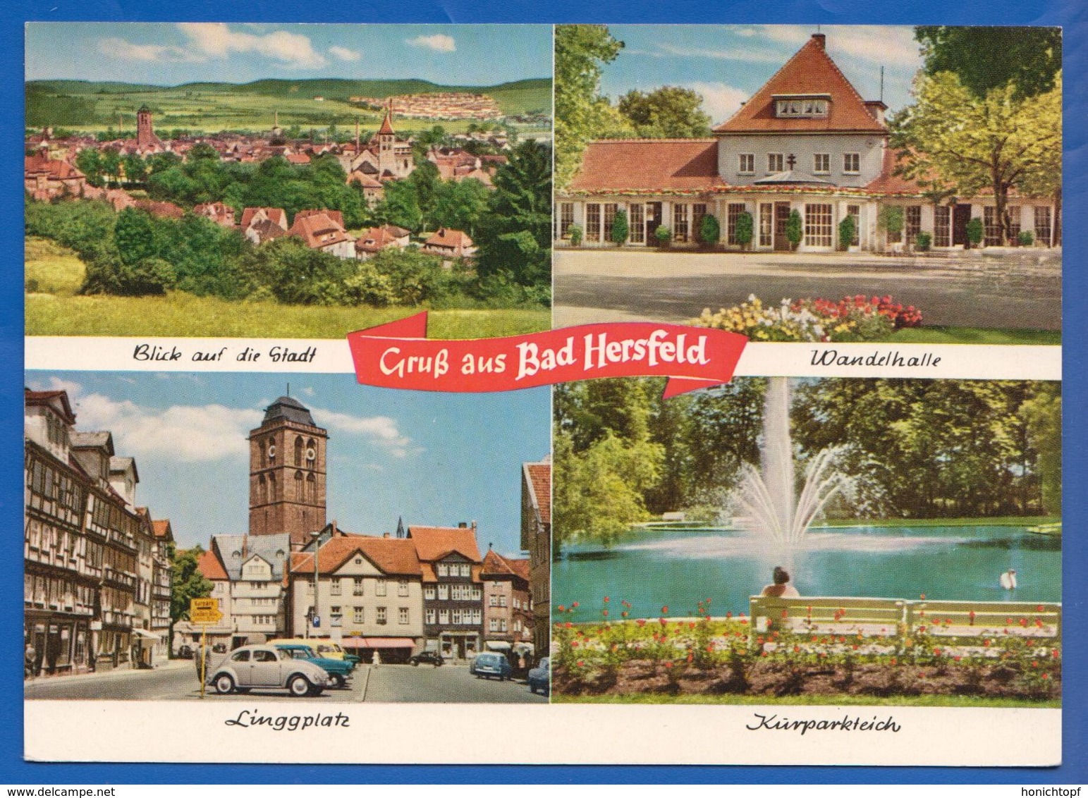 Deutschland; Bad Hersfeld; Multibildkarte - Bad Hersfeld