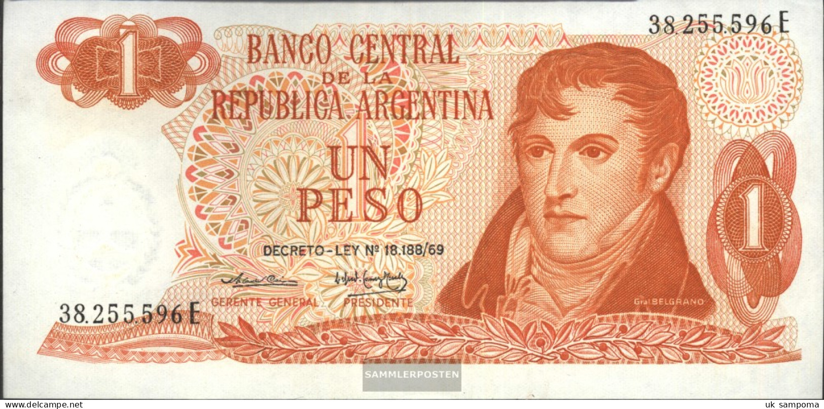 Argentina Pick-number: 293 Uncirculated 1974 1 Pesos - Argentina