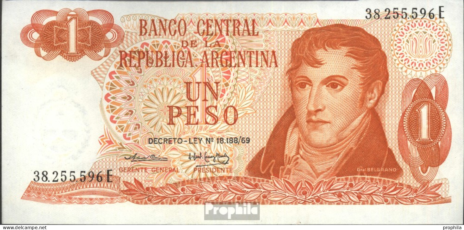 Argentinien Pick-Nr: 293 Bankfrisch 1974 1 Pesos - Argentine