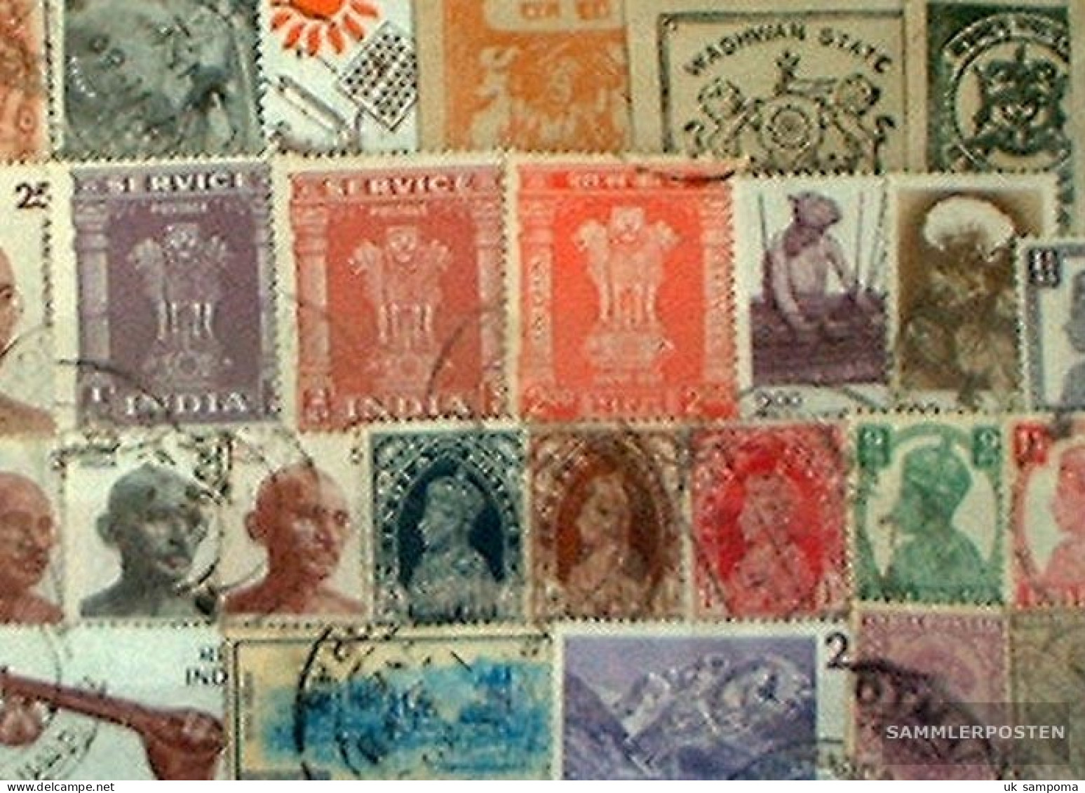 India 150 Different Stamps - Collections, Lots & Series