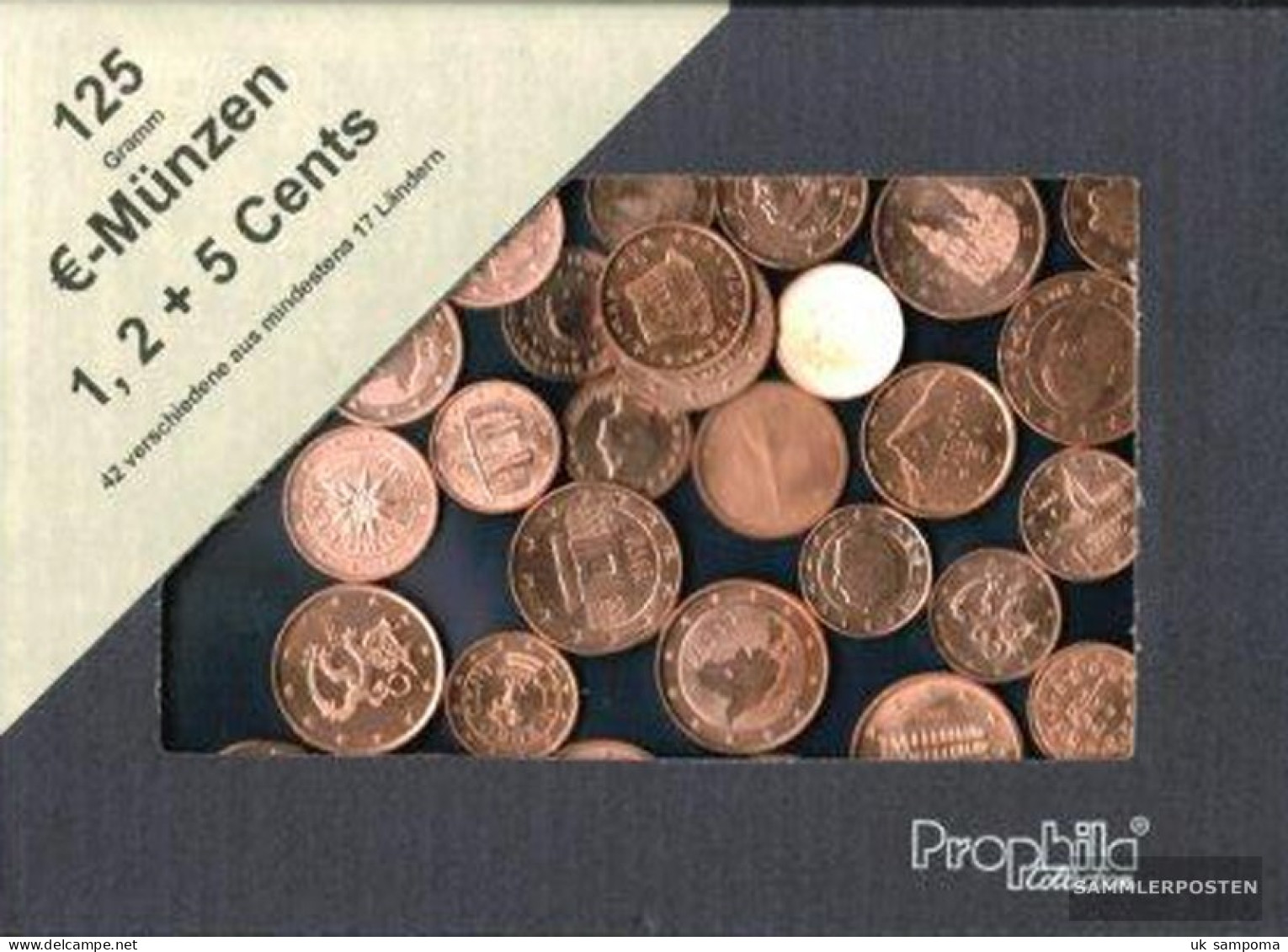 Europe 125 Grams Münzkiloware  With 42 Different Euro-cent-Coins Out 17 Countries - Sonstige – Europa