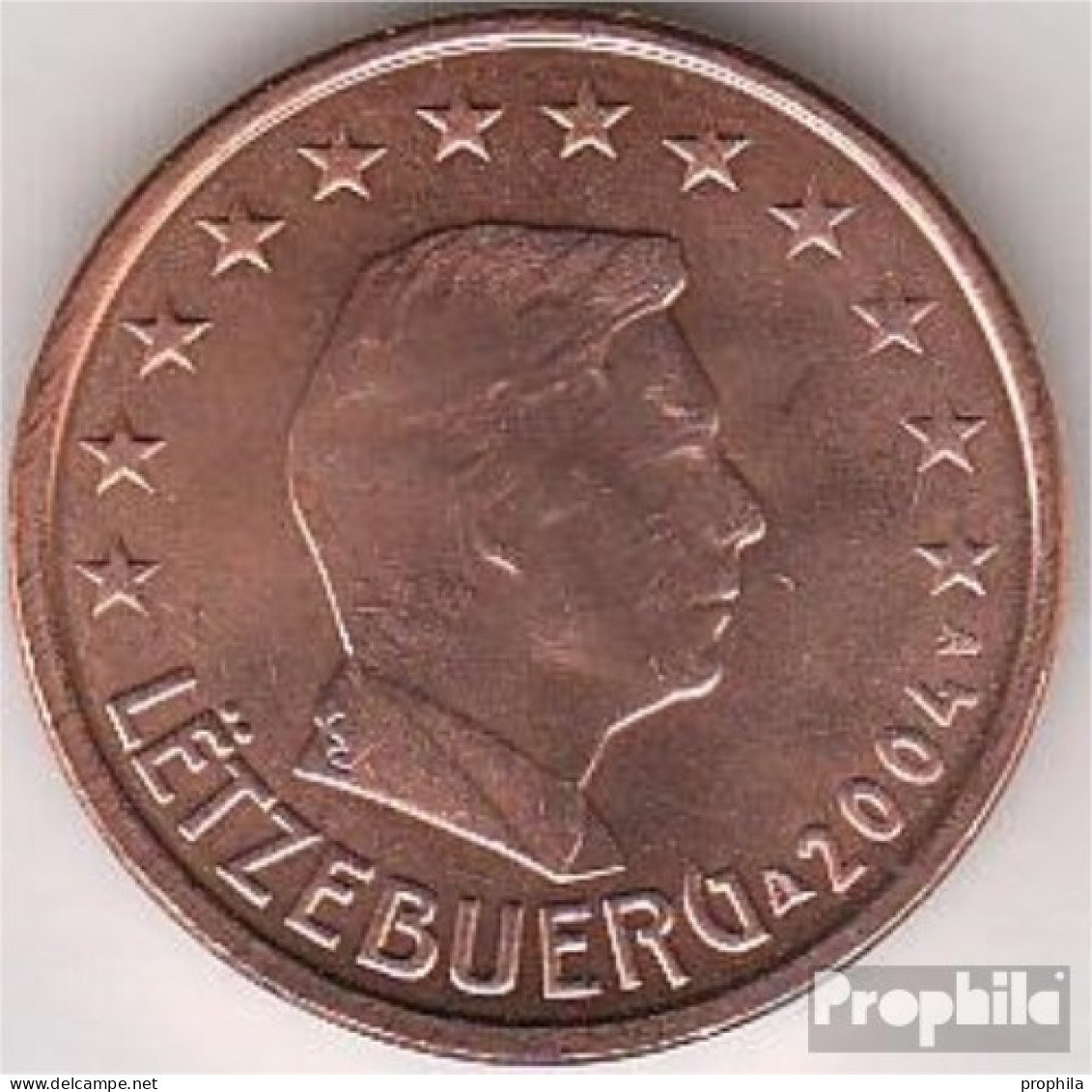 Luxemburg LUX 1 2002 Stgl./unzirkuliert Stgl./unzirkuliert 2002 Kursmünze 1 Cent - Lussemburgo