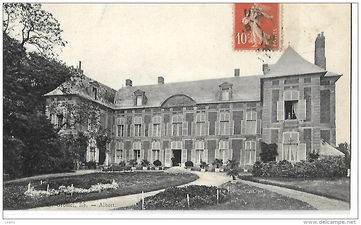 ACHEUX - Château (vue De Face) - édition Grossel - Acheux En Amienois