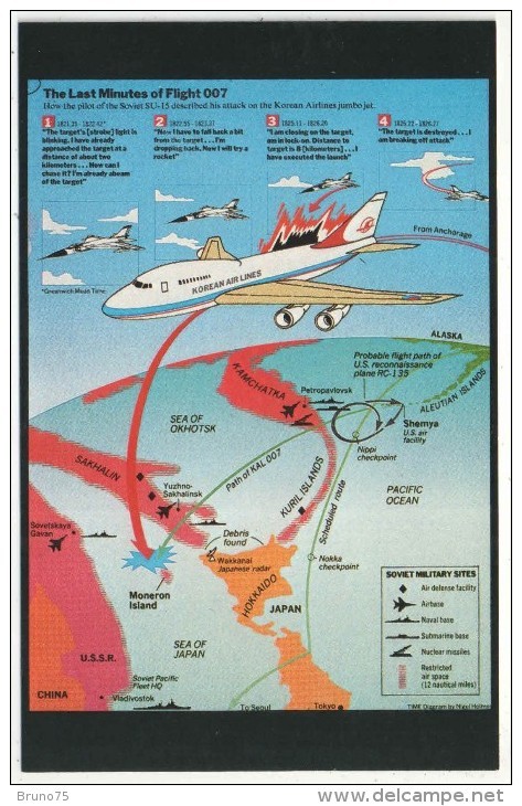 Korean Air Lines Flight 007 - September 1, 1983 - Ongevalen