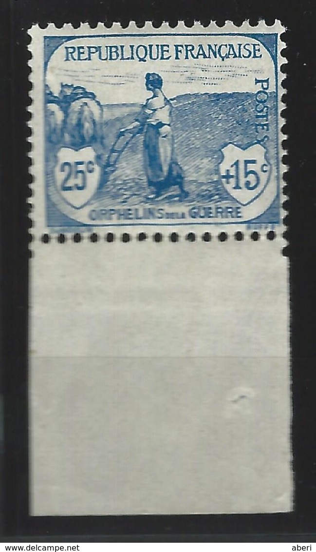N° 151 ** Bord De Feuille - ORPHELINS - Unused Stamps