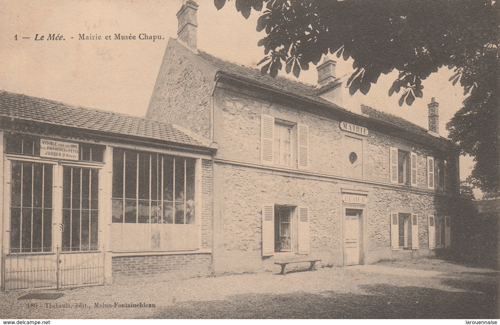 77 - LE MEE - Mairie Et Maison Chapu - Le Mee Sur Seine