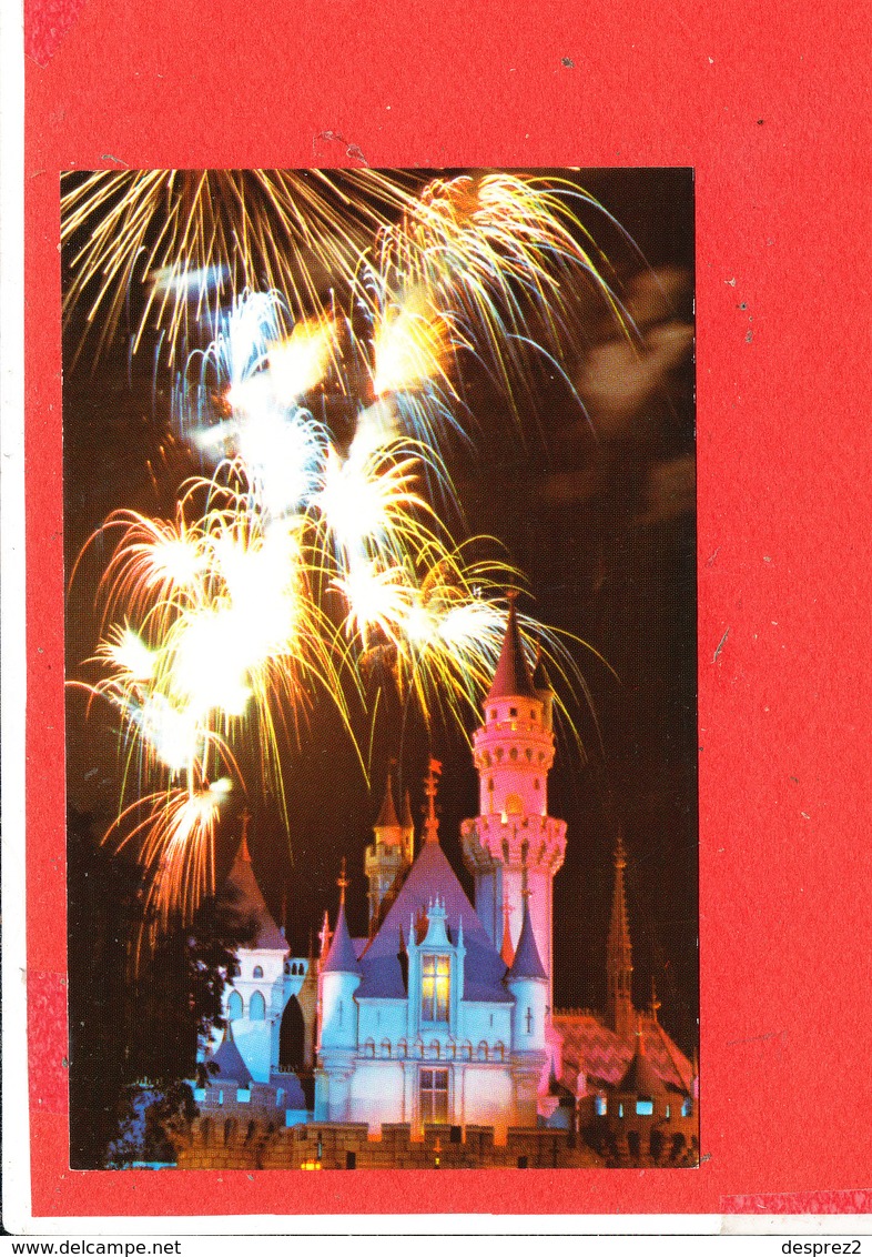 DISNEYLAND DISNEY Post Card Descriptif Au Verso - Disneyland