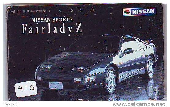 NISSAN  * SPORT FAIRLADY  * Télécarte JAPON VOITURE (41g)  Phonecard JAPAN *  Telefonkarte * AUTO * CAR * WAGEN - Cars