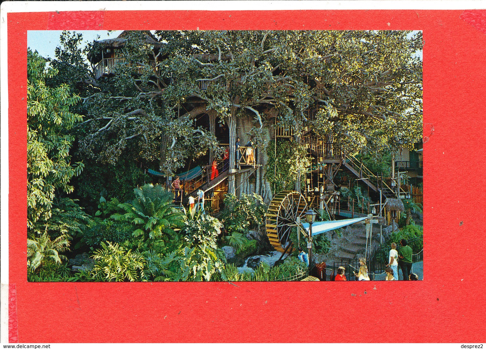 DISNEYLAND DISNEY Post Card Descriptif Au Verso - Disneyland