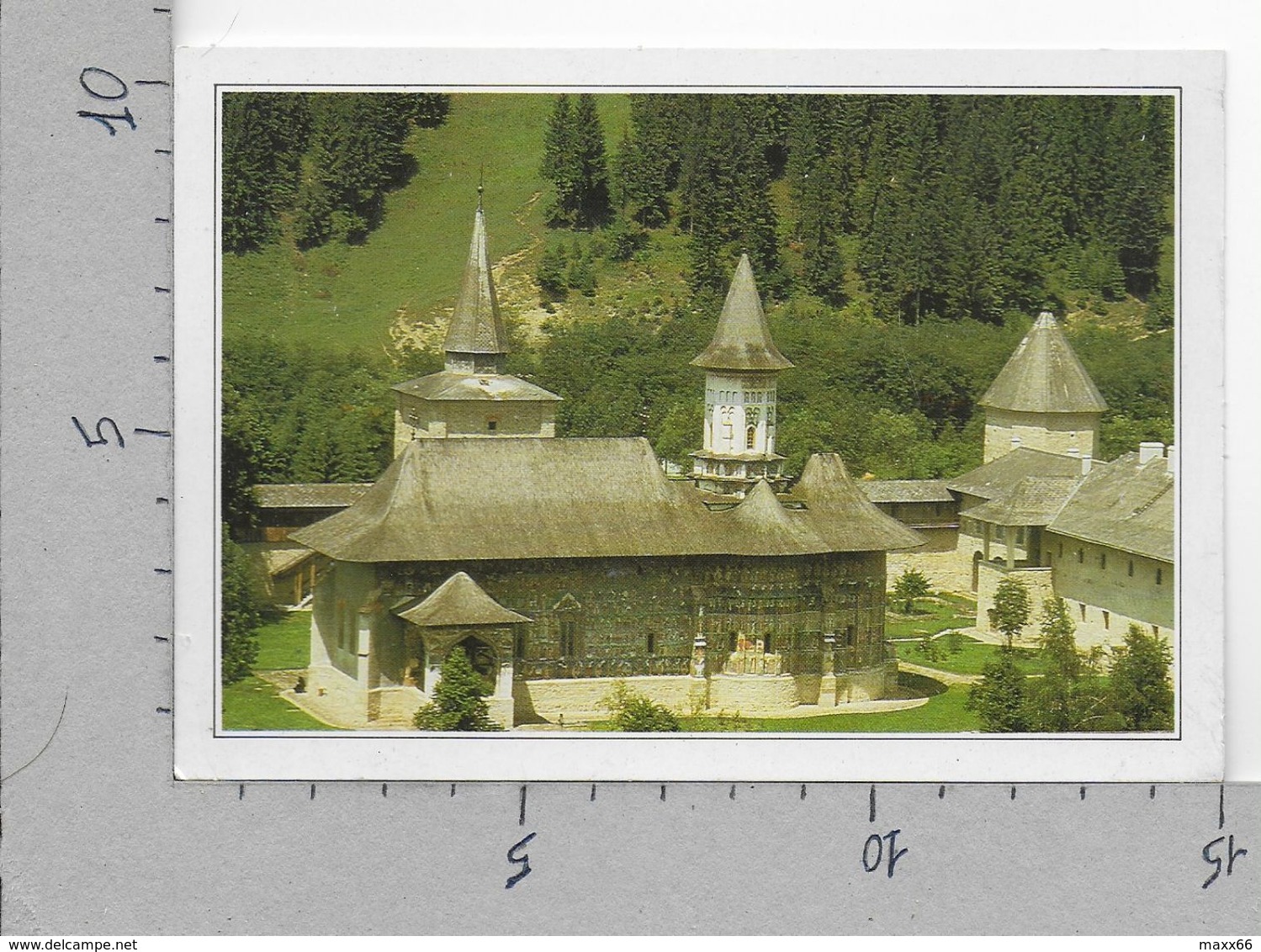 CARTOLINA NV DE AGOSTINI - ROMANIA - Suceava - Il Monastero Di Sucevita - Vedute Dal Mondo - 10 X 15 - Romania