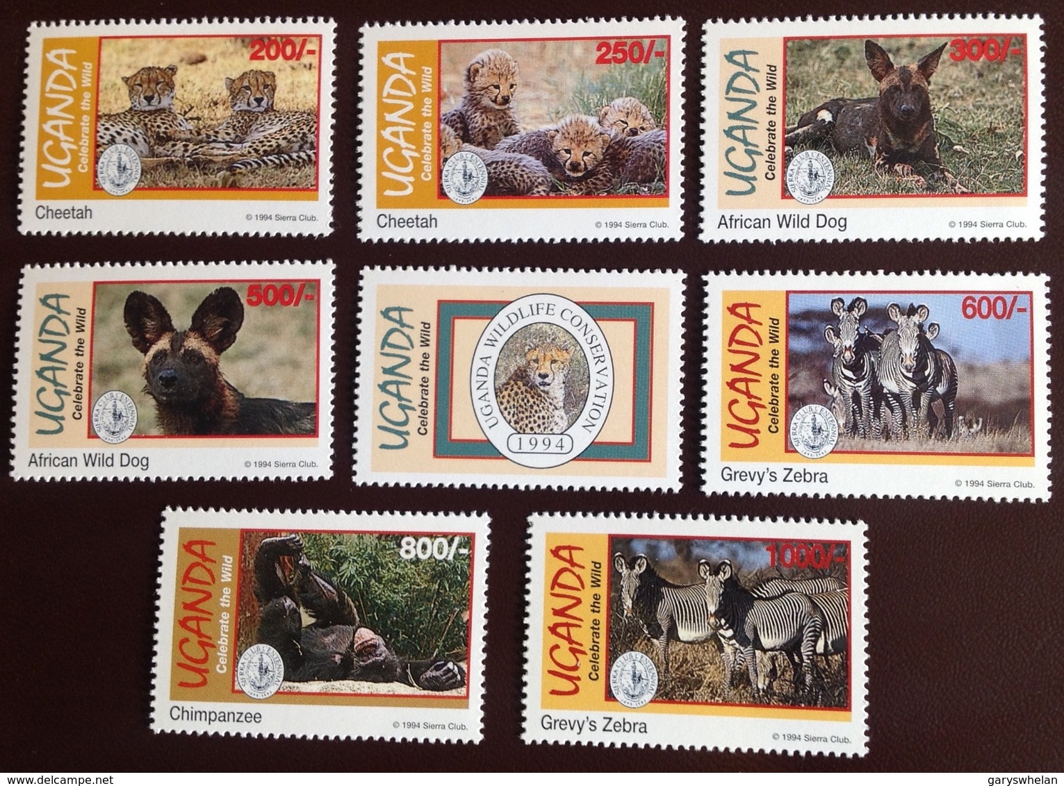 Uganda 1994 Sierra Club Animals MNH - Other & Unclassified