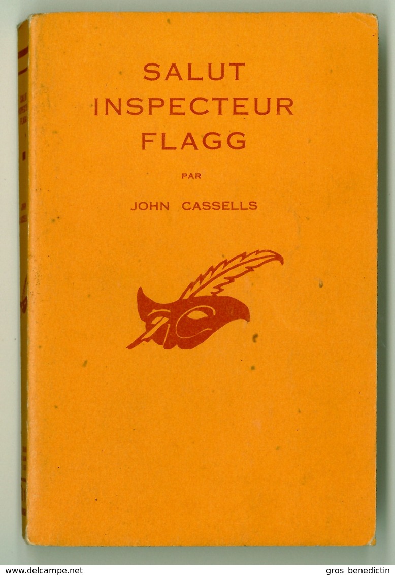 Le Masque N°610 - John Cassells - "Salut Inspecteur Flagg" - 1958 - &Ben&Mask&Pol - Le Masque