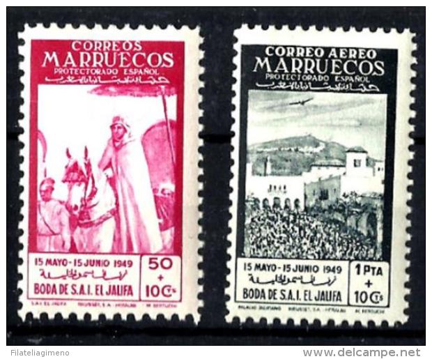 Marruecos Espa&ntilde;iol N&ordm; 305/6 En Nuevo - Maroc Espagnol