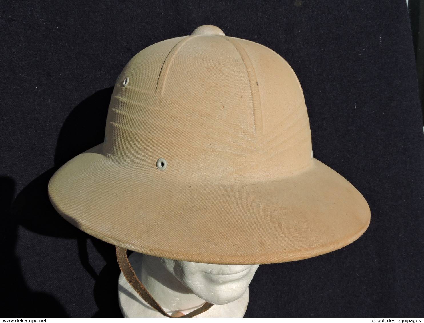 CASQUE TROPICAL COLONIAL U.S. ARMY W.W.2