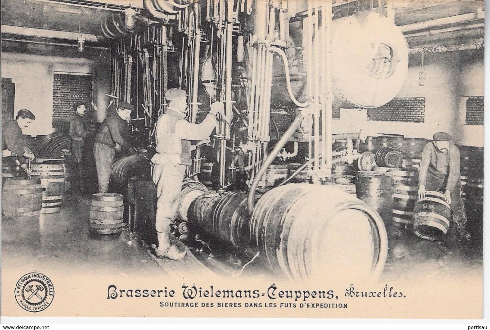 Op Vaten Trekken Van Het Bier Brouwerij Wielemans-Ceuppens Vorst - Forest - Vorst