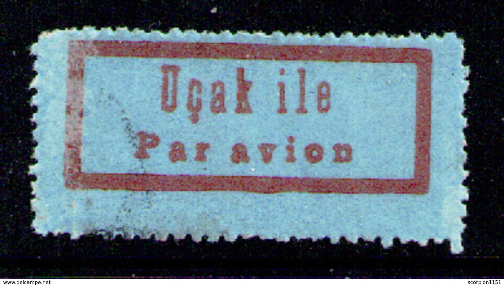 TURKEY CYPRUS - Air Post Label Used - Oblitérés