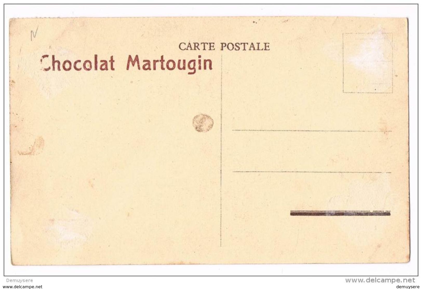 14816 Chocolat Martougin - Anvers La Gare Centrale - Antwerpen Middenstatie - Antwerpen