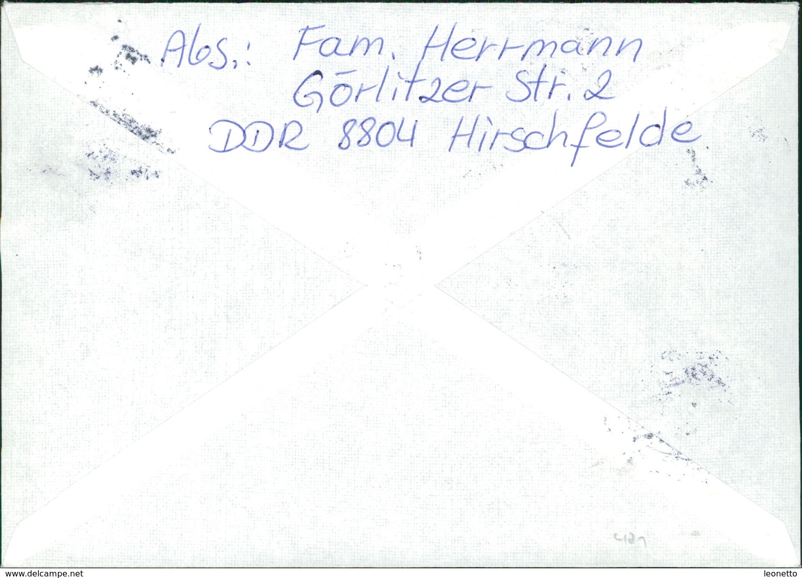 Brief Einschreiben Mischfrankatur DDR BRD, Segelschiffe 1988 (421) - Briefe U. Dokumente