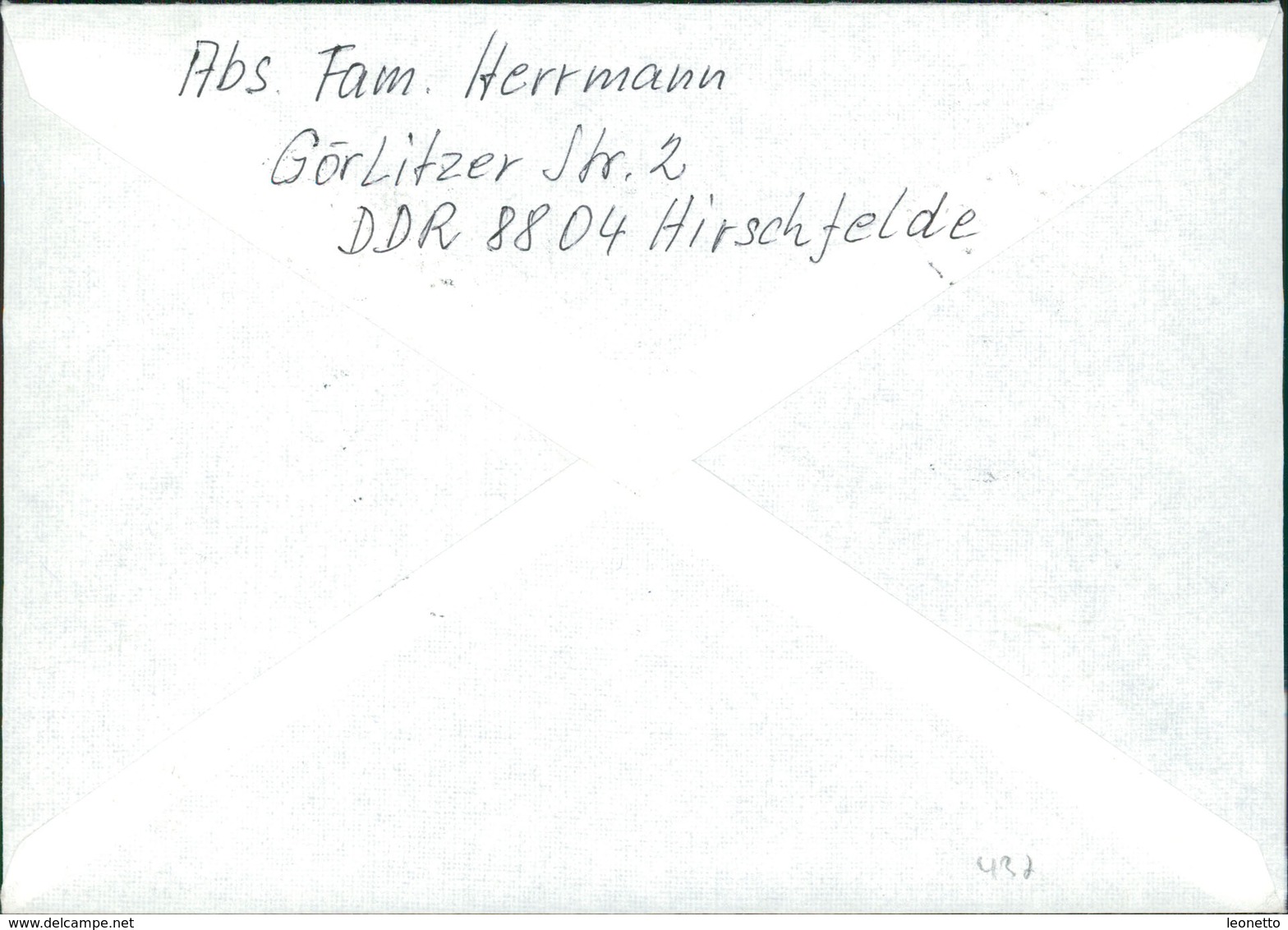 Brief Einschreiben Mischfrankatur DDR BRD, Luftpost-Marken (432) - Briefe U. Dokumente