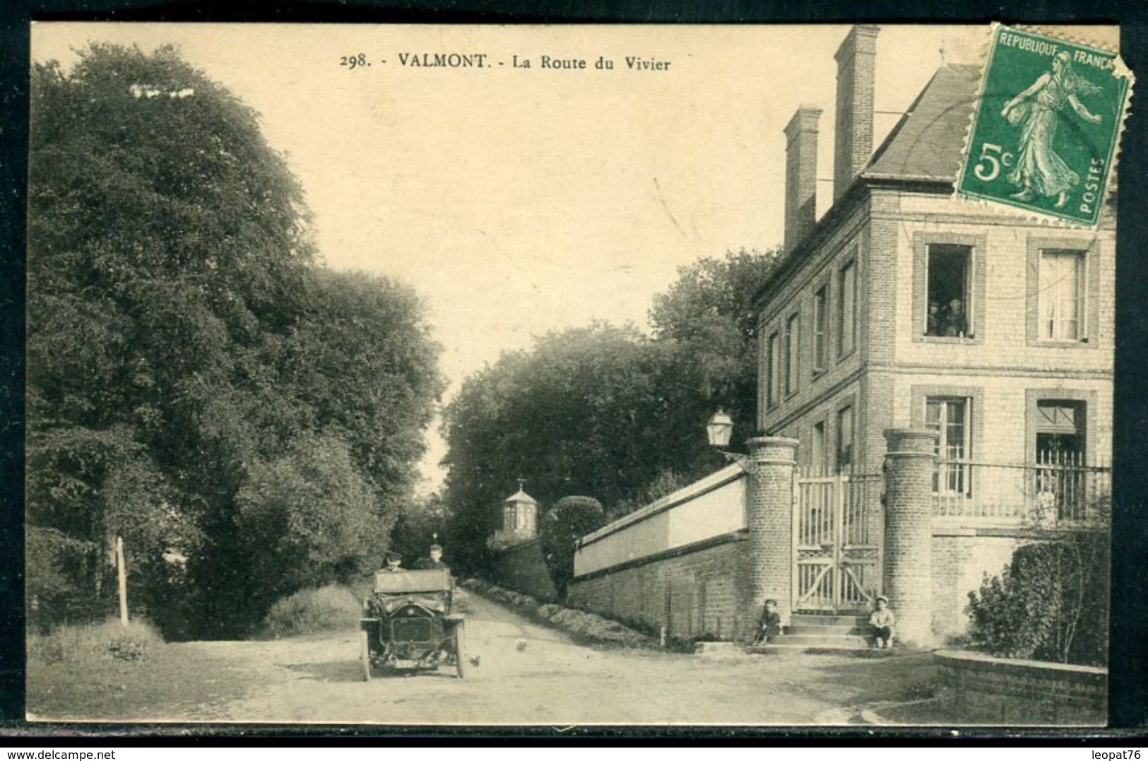 76 Seine Maritime - Valmont - La Route Du Vivier - Ref C 739 - Valmont