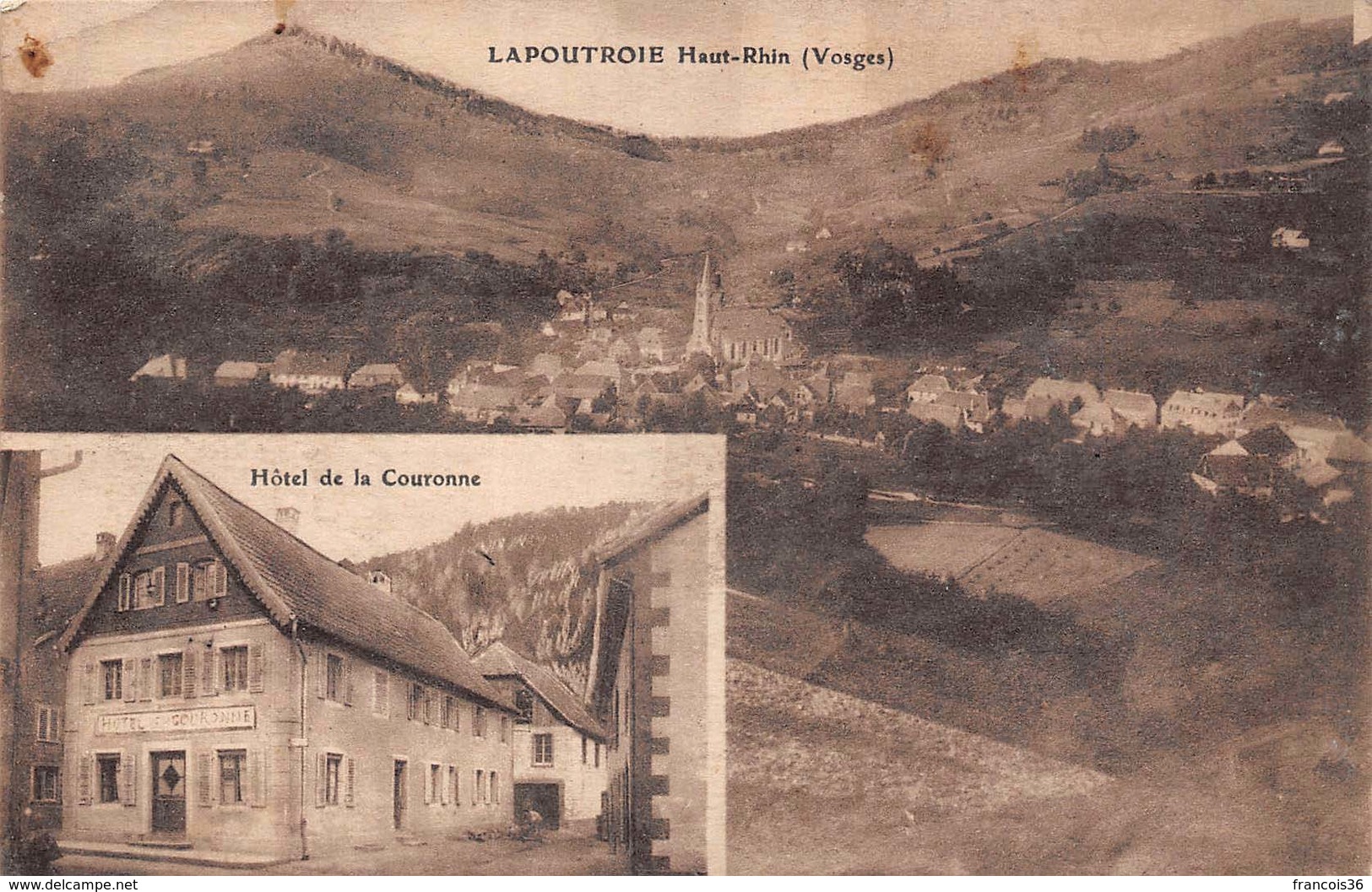 Lapoutroie (68) - Hôtel De La Couronne - Lapoutroie