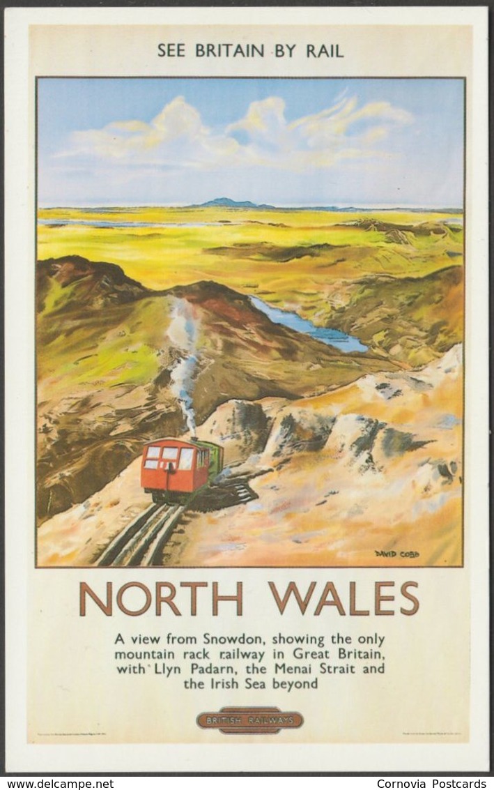 Advertising Poster - British Railways, North Wales - Dalkeith Postcard - Advertising