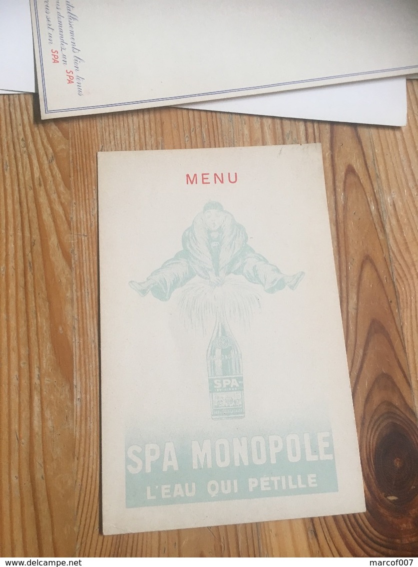 4 Menus Spa Vierge Et Une’ Pub Spa - Werbung