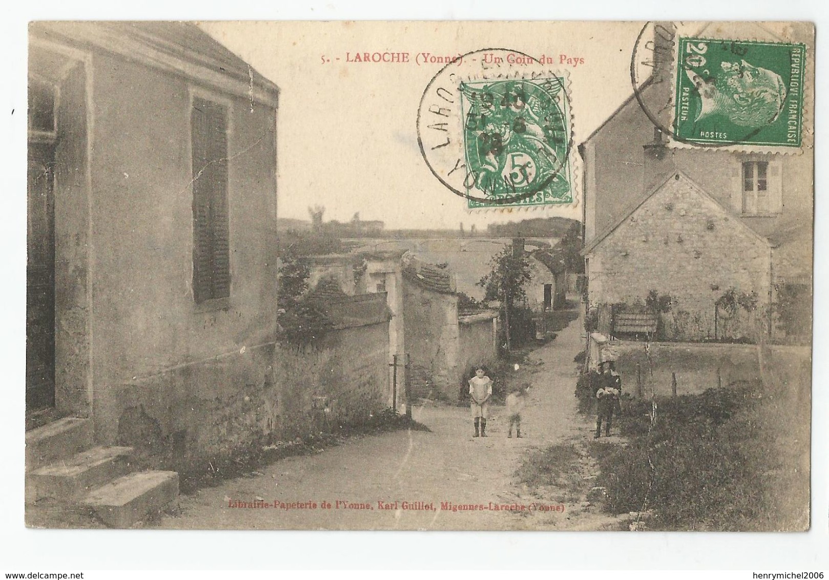89 Yonne - Laroche Un Coin Du Pays Animée - Laroche Saint Cydroine