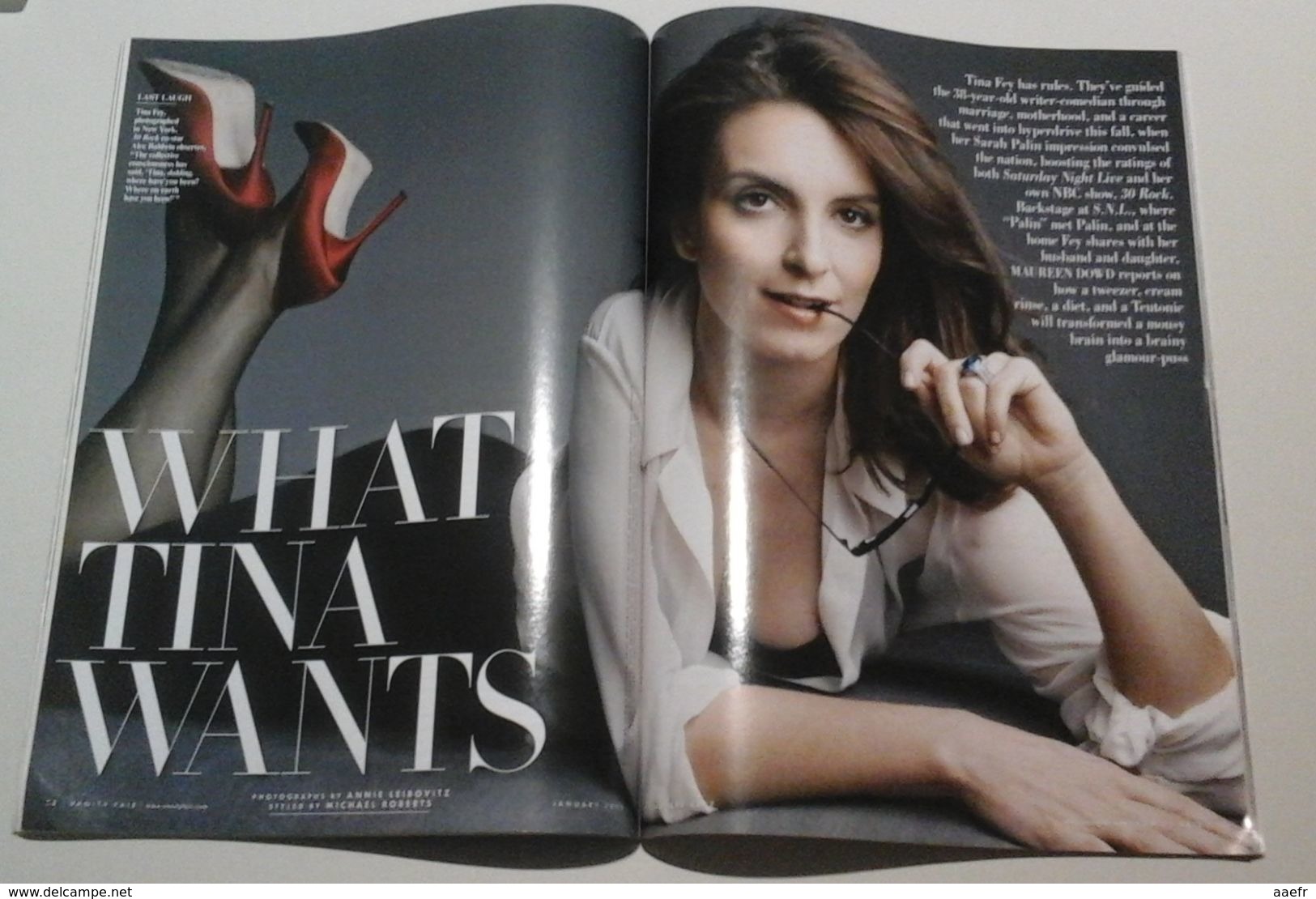 TINA FEY - Vanity-Fair - January 2009 - 1950-Heute