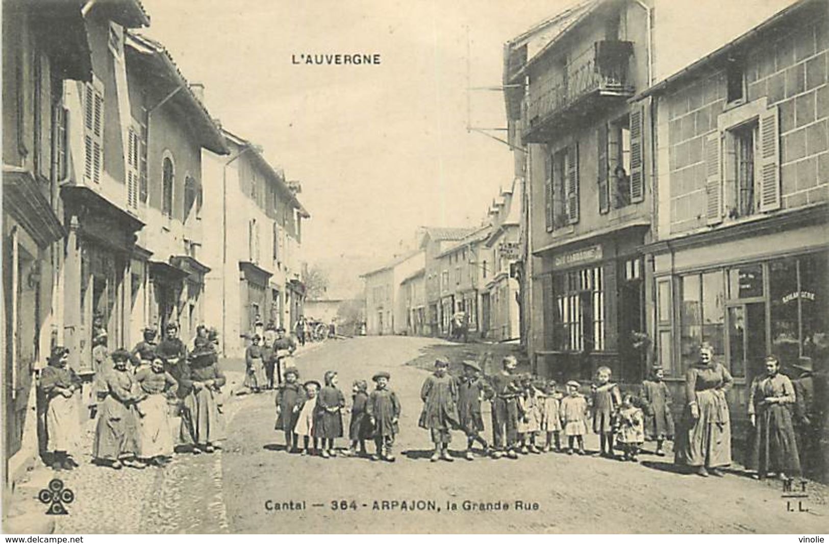 C-18-650 : ARPAJON. LA GRANDE RUE - Arpajon Sur Cere