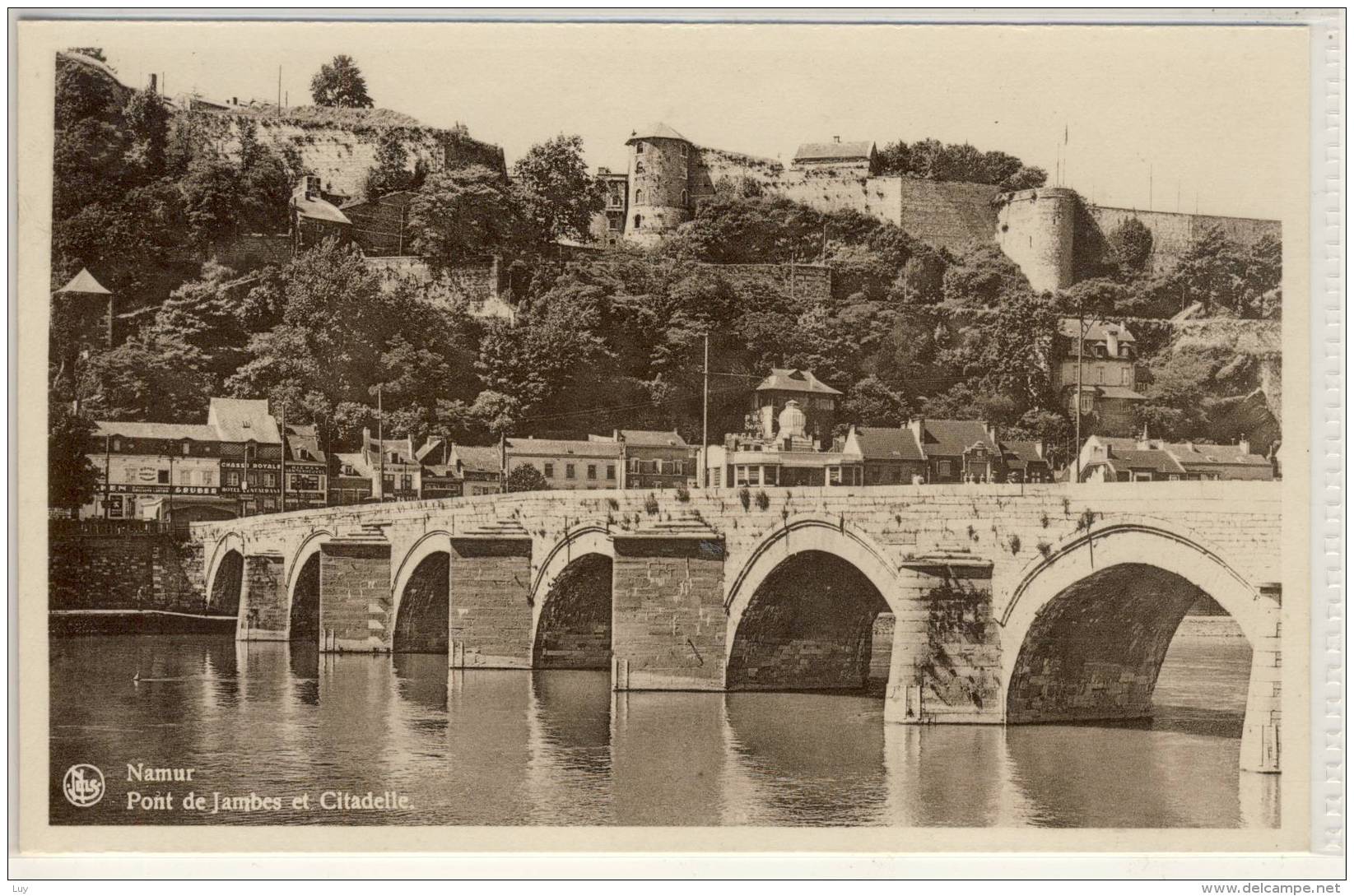 NAMUR  PONT DE JAMBES ET CITADELLE - Namen