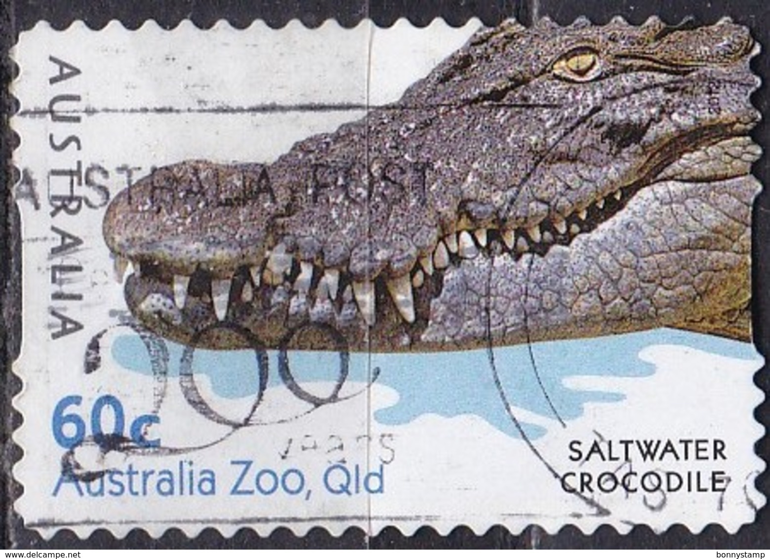 Australia, 2012 - 60c Saltwater Crocodile - Nr.3788 Usato° - Usati