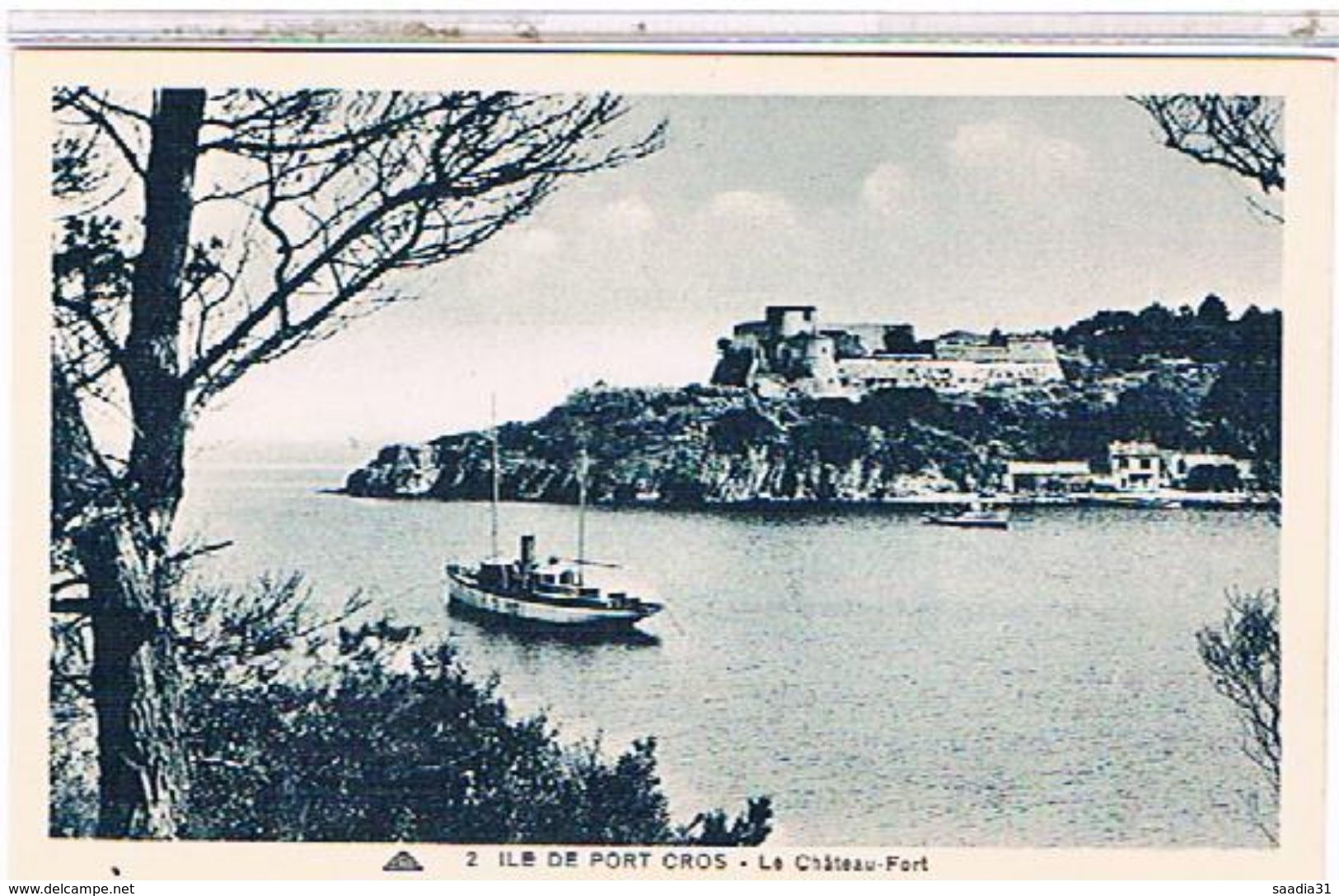 83     ILE  DE  LE  PORT CROS  LE  CHATEAU  FORT          TBE  1U773 - Autres & Non Classés