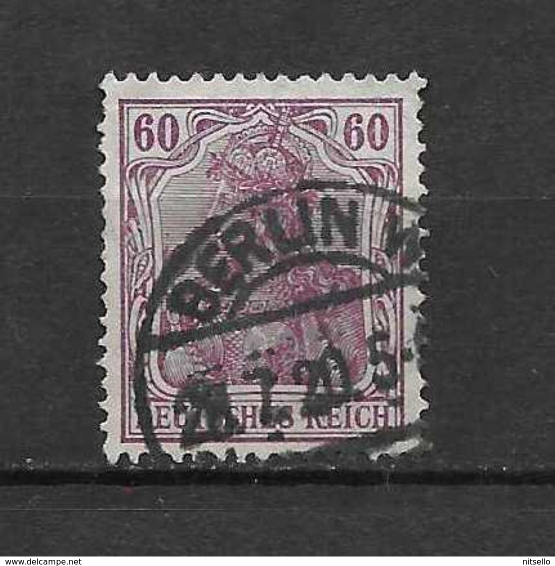 LOTE 1619  ///  ALEMANIA IMPERIO     YVERT Nº:  90    CON FECHADOR DE BERLIN - Usados