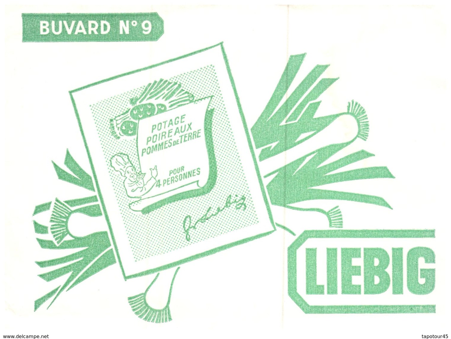 PO L/Buvard Potage Liebig  (N= 7) - Soups & Sauces