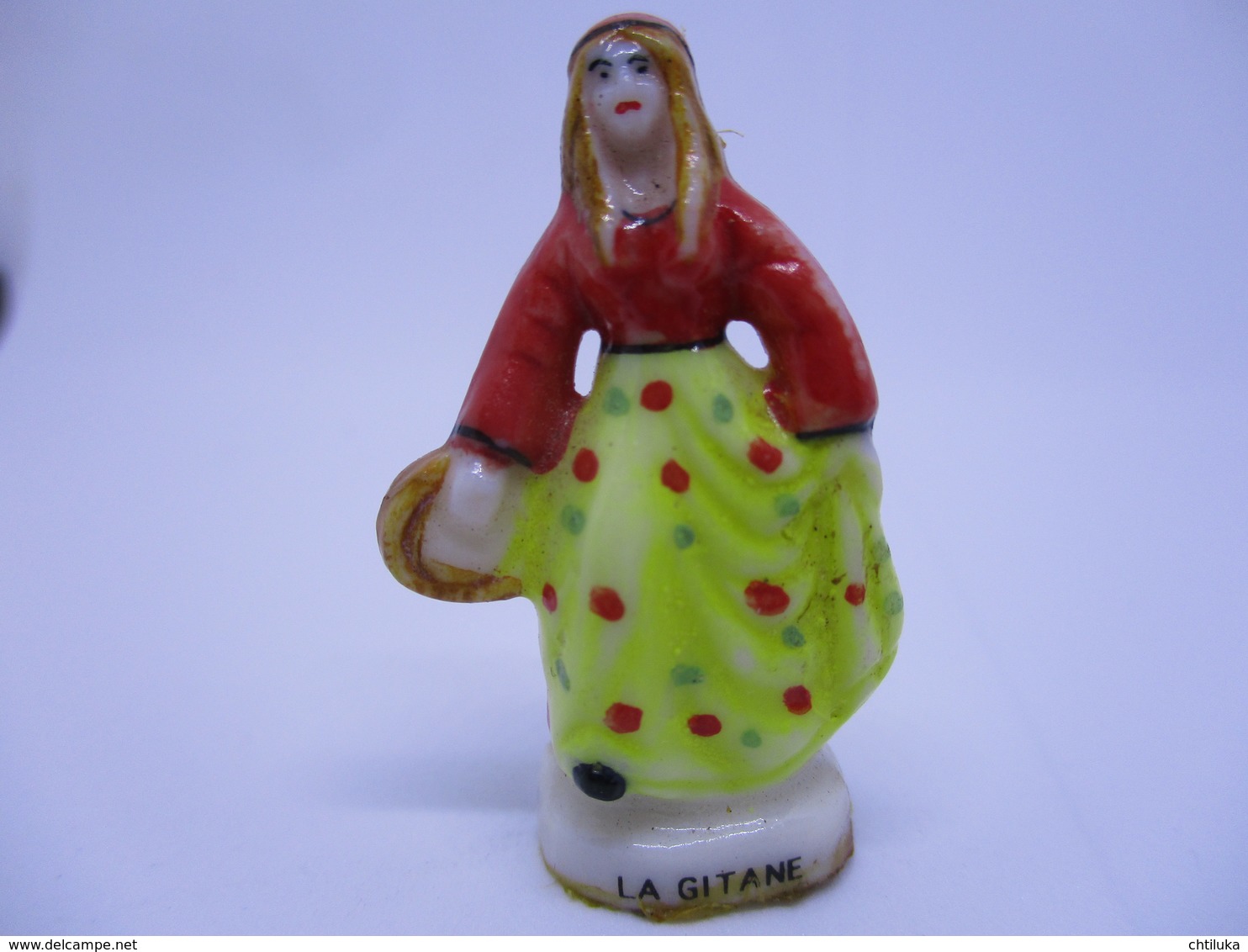 Fève La Gitane -  Grand Modèle 4cm - Personnages