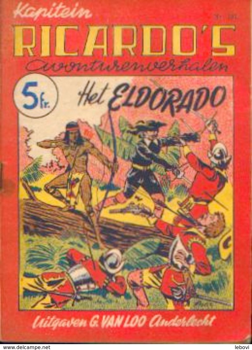 « Kapitein RICARDO’S Avonturenverhalen – Het ELDORADO0 » N° 191 - Jeugd