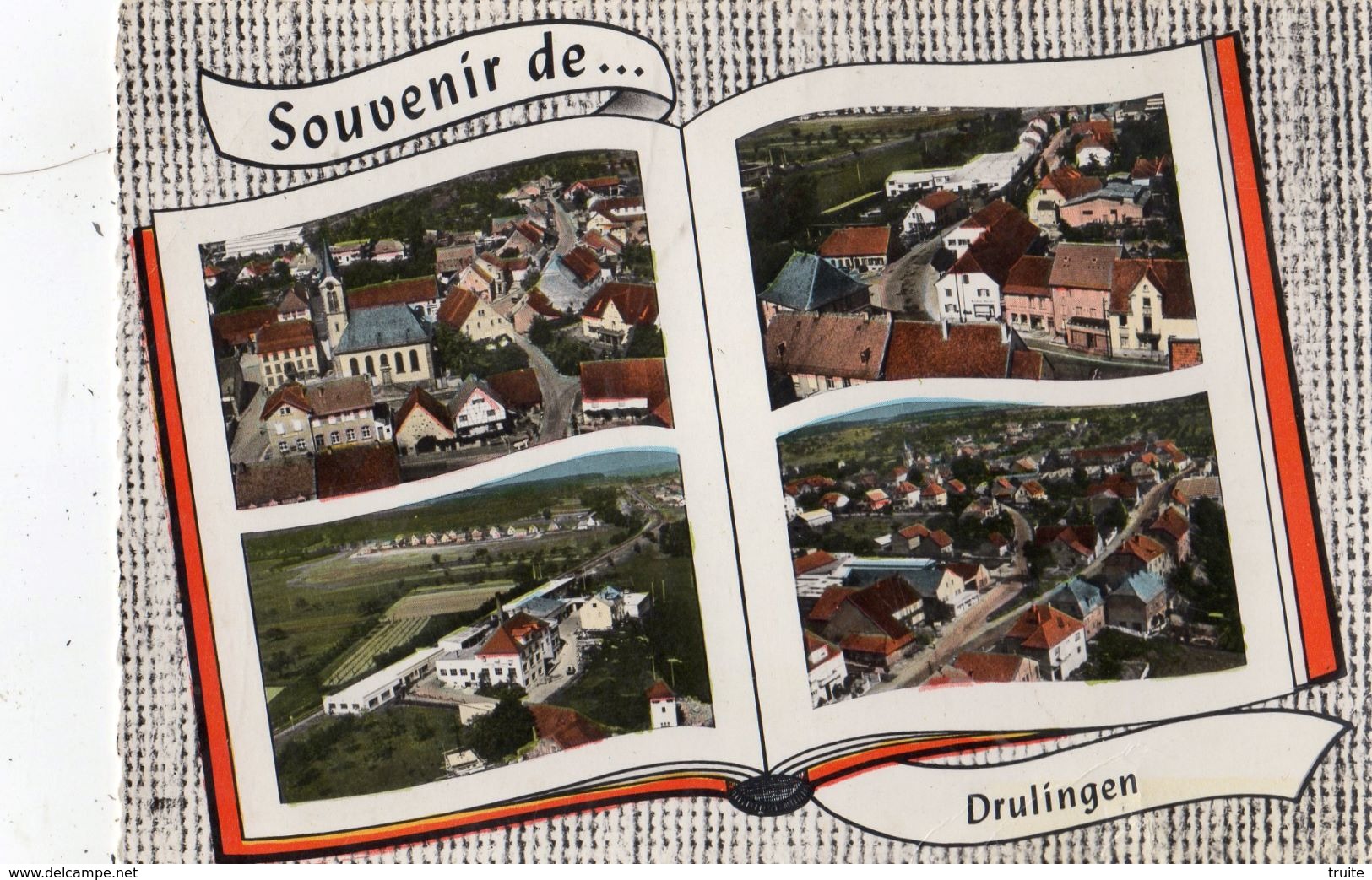 SOUVENIR DE DRULINGEN (MULTIVUES AERIENNES) - Drulingen