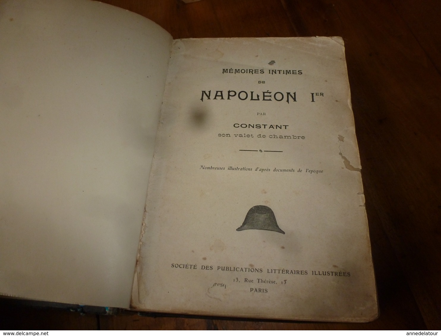 18??  Mémoires Intimes De Napoléon 1er Par CONSTANT,son Valet De Chambre--nombreuses Illustrations - 1801-1900