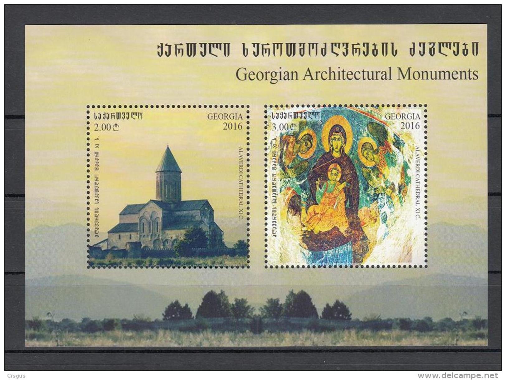 Georgia Georgien 2016 Mi. Architectural Monuments - Géorgie