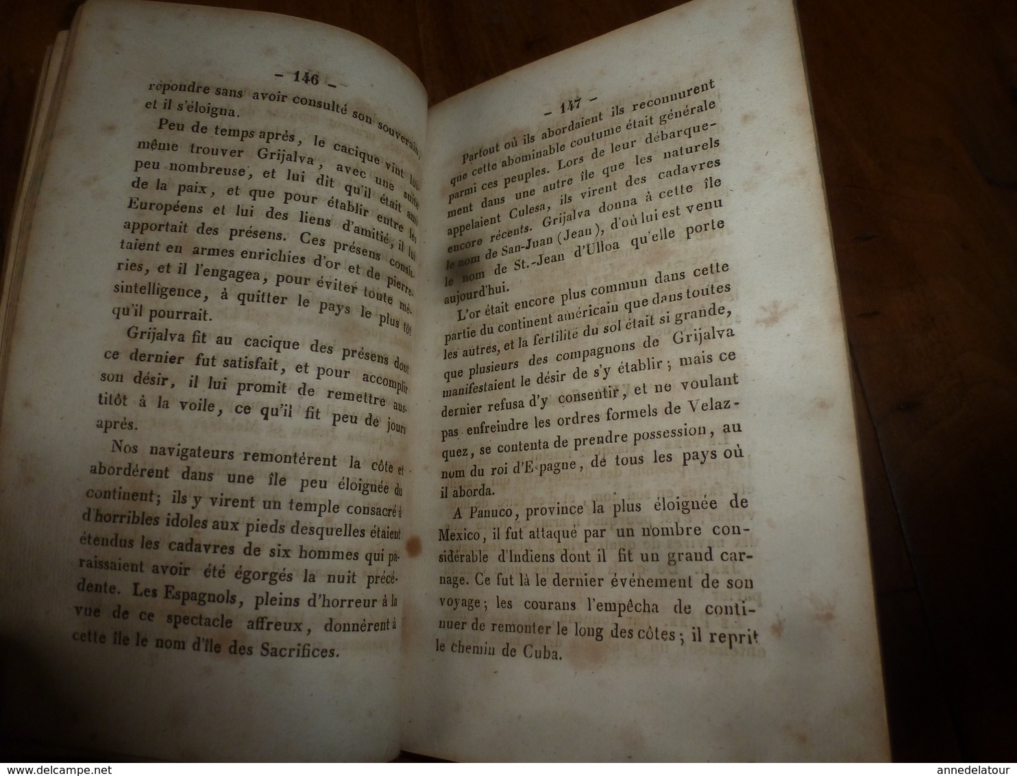 18??  LA DÉCOUVERTE DE L'AMÉRIQUE , traduit de l'allemand De Campe ,par P. C. Gérard (papier au filigrane ( 5e image)