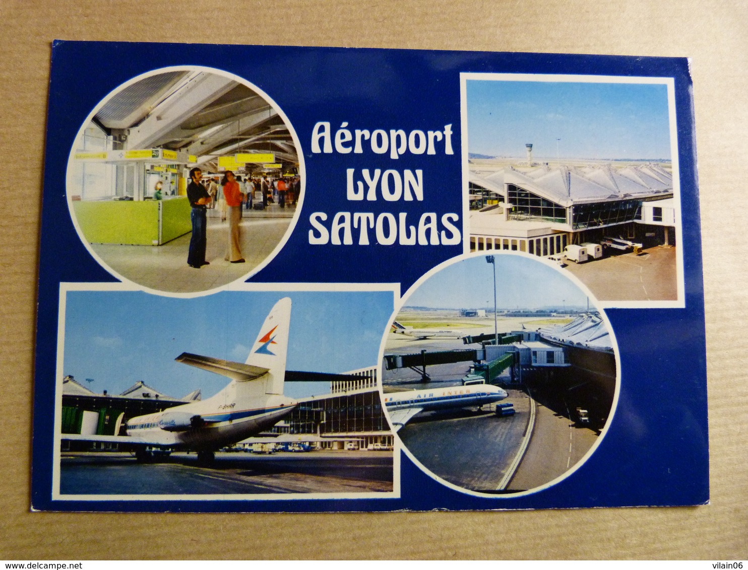 AIRPORT / FLUGHAFEN / AEROPORT     LYON SATOLAS - Aerodromi