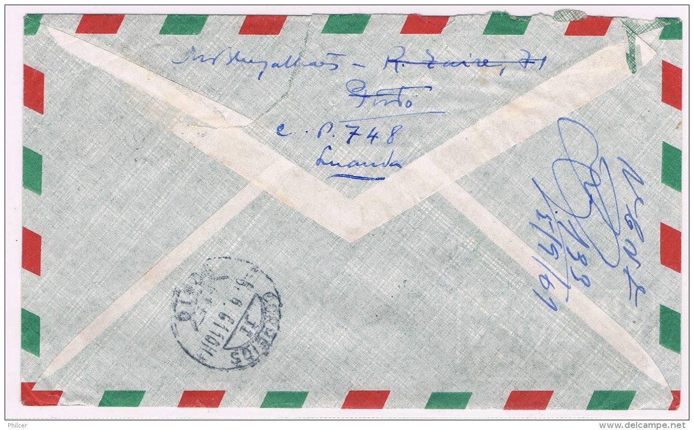 Angola, 1961, # 406..., Luanda-Oliveira De Azemeis - Angola