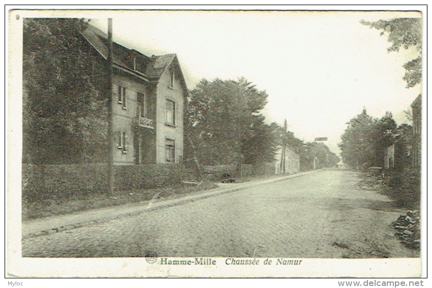 Hamme-Mille. Chaussée De Namur. - Beauvechain