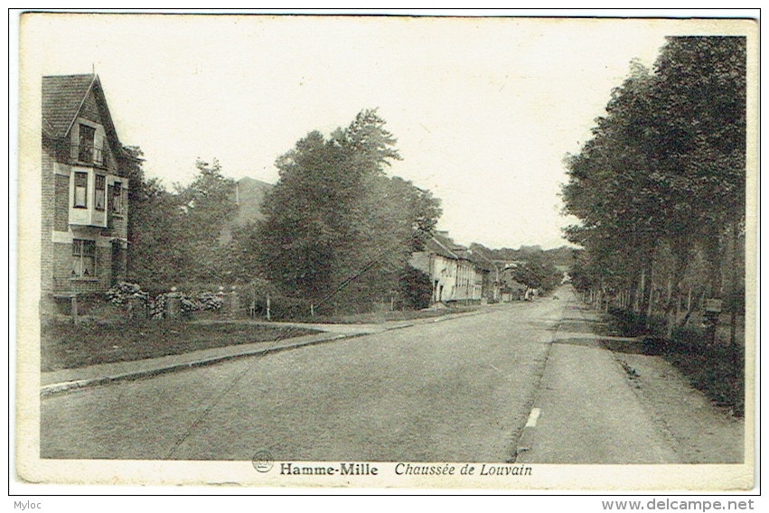 Hamme-Mille. Chaussée De Louvain. - Beauvechain