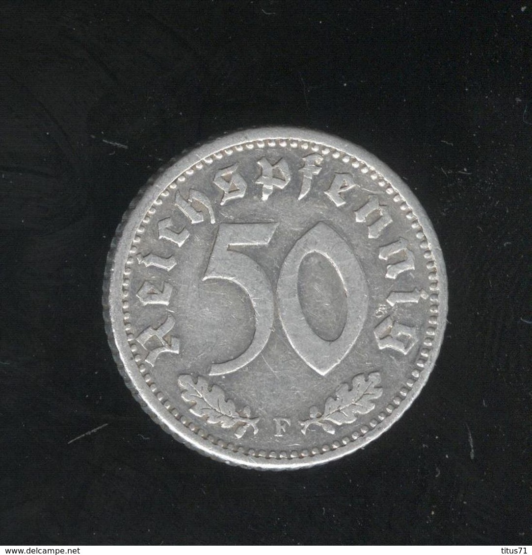 50 Pfennig  Allemagne/germany 1935 F - 50 Reichspfennig