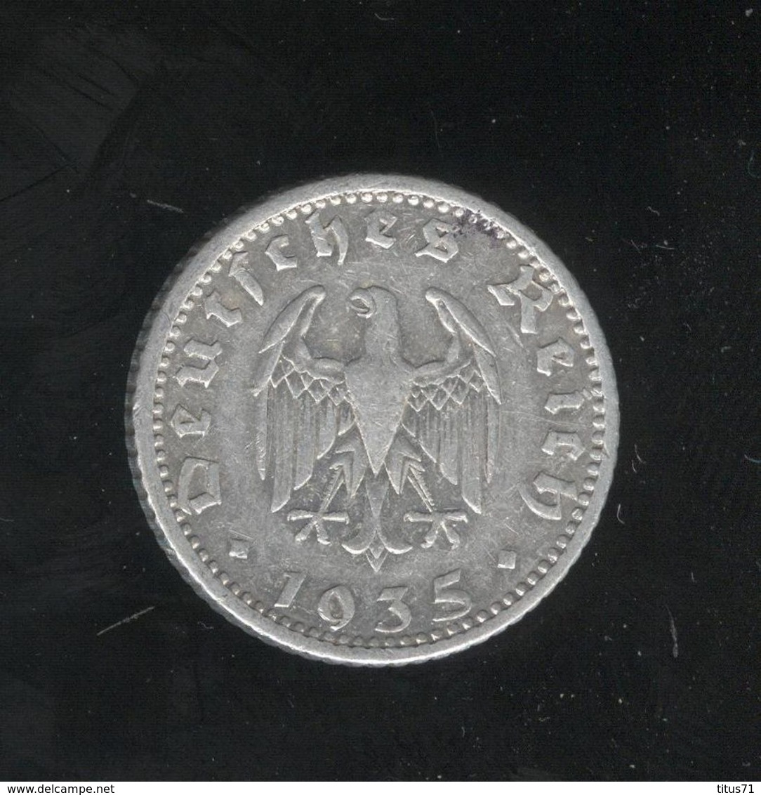 50 Pfennig  Allemagne/germany 1935 D - 50 Reichspfennig