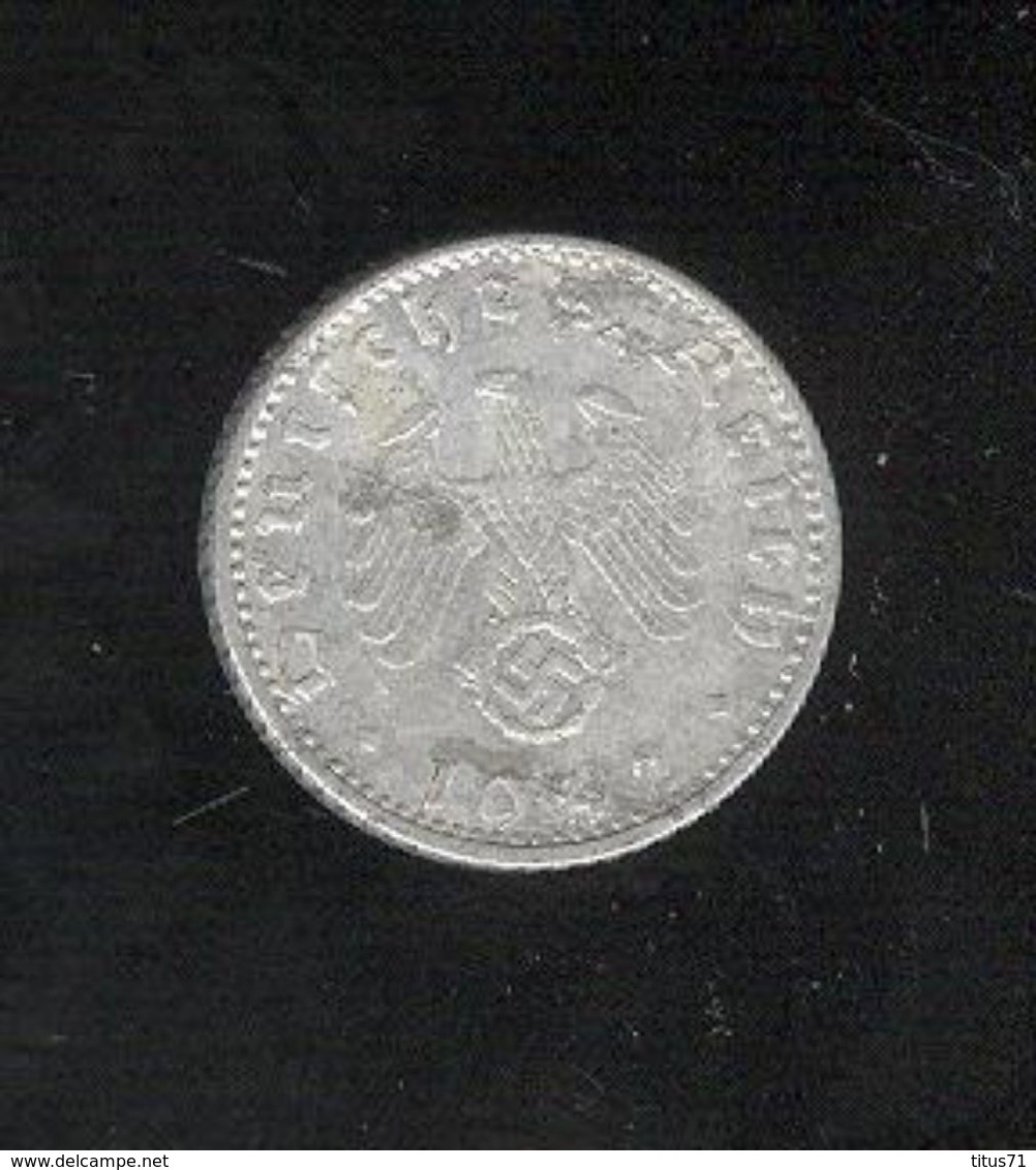 50 Pfennig  Allemagne/Germany 1942 A - 50 Reichspfennig