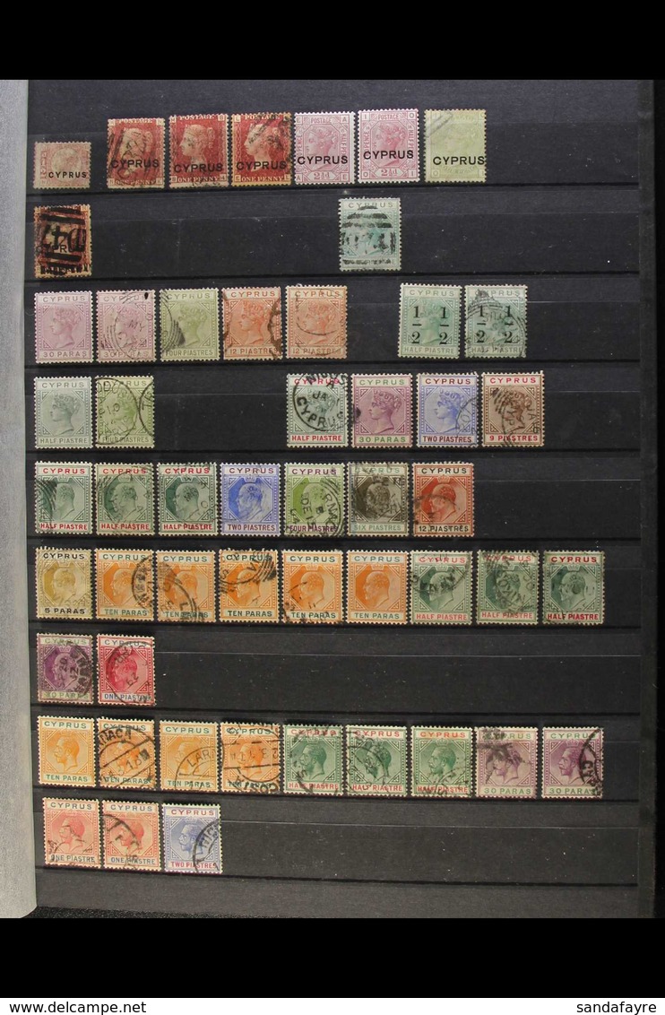 1880-1955 MINT & USED COLLECTION With Light Duplication On Stock Pages, Inc 1880 ½d Plate 12 Mint & 1d (x3, Plates 205,  - Altri & Non Classificati